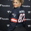 Camille Kostek New England Patriots 87 Jacket