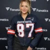 Camille Kostek New England Patriots 87 Jacket