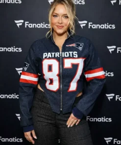 Camille Kostek New England Patriots Jacket