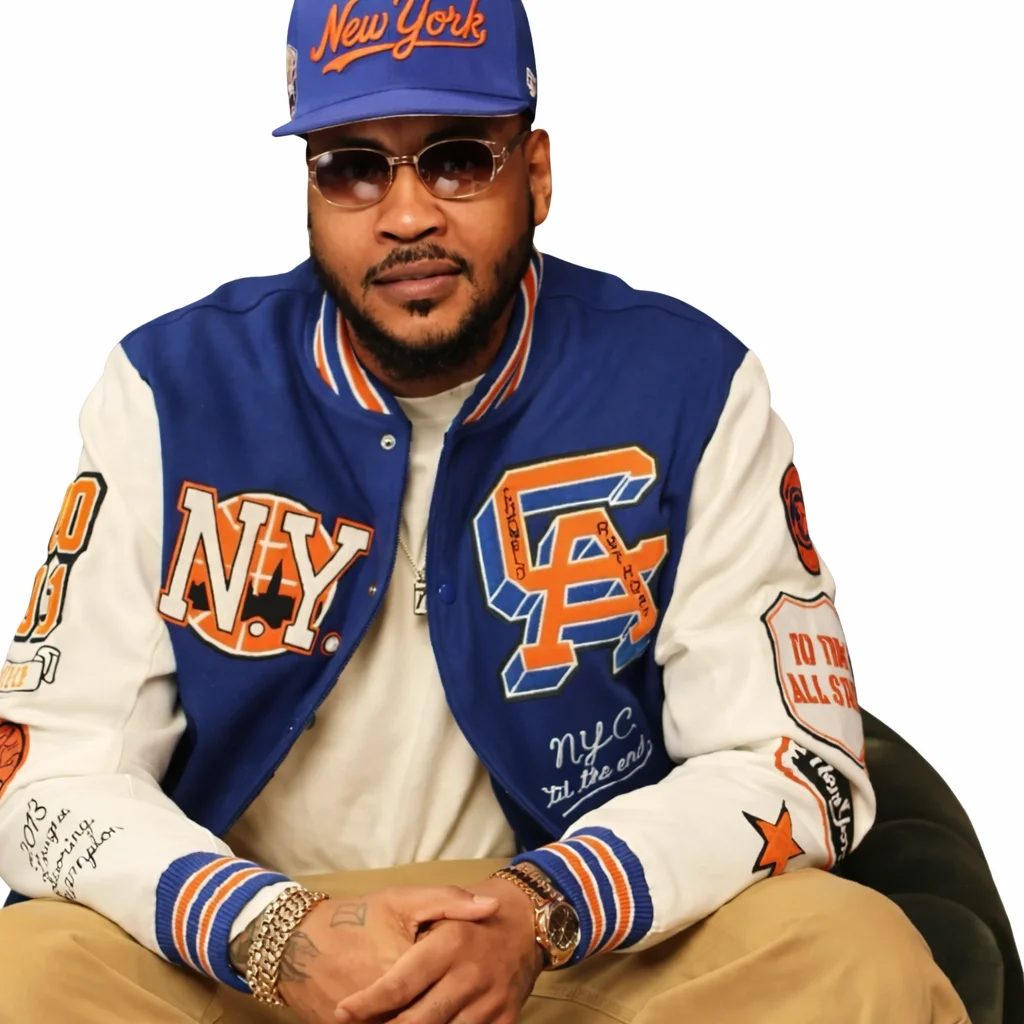 Carmelo x NYC Varsity Jacket