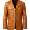 Matthew Mcconaughey Brown Leather Jacket