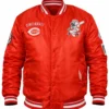 Cincinnati Reds Retro Classic Rib Bomber Jacket