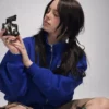 Classic Blue Billie Eilish Fragrance Line Jacket