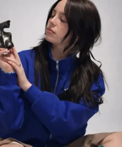 Classic Blue Billie Eilish Fragrance Line Jacket