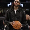 Derrick Rose Retirement Leather Jacket