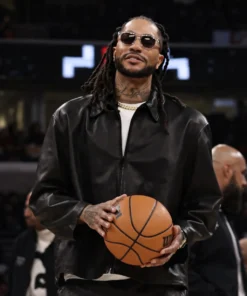 Derrick Rose Retirement Leather Jacket