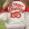 Detroit Red Wings Centennial Season Varsity Jacket