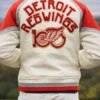 Detroit Red Wings Centennial Season Varsity Jacket
