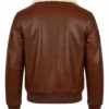 Dragon Ball Goku Brown Leather Jacket