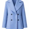 Emilia Fox Silent Witness S21 Blue Coat