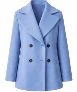 Emilia Fox Silent Witness S21 Blue Coat