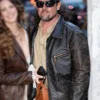 FW 2026 Jeremy Dufrene Brown Leather Jacket