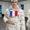France Team Winter Olympics 2026 White Jacket