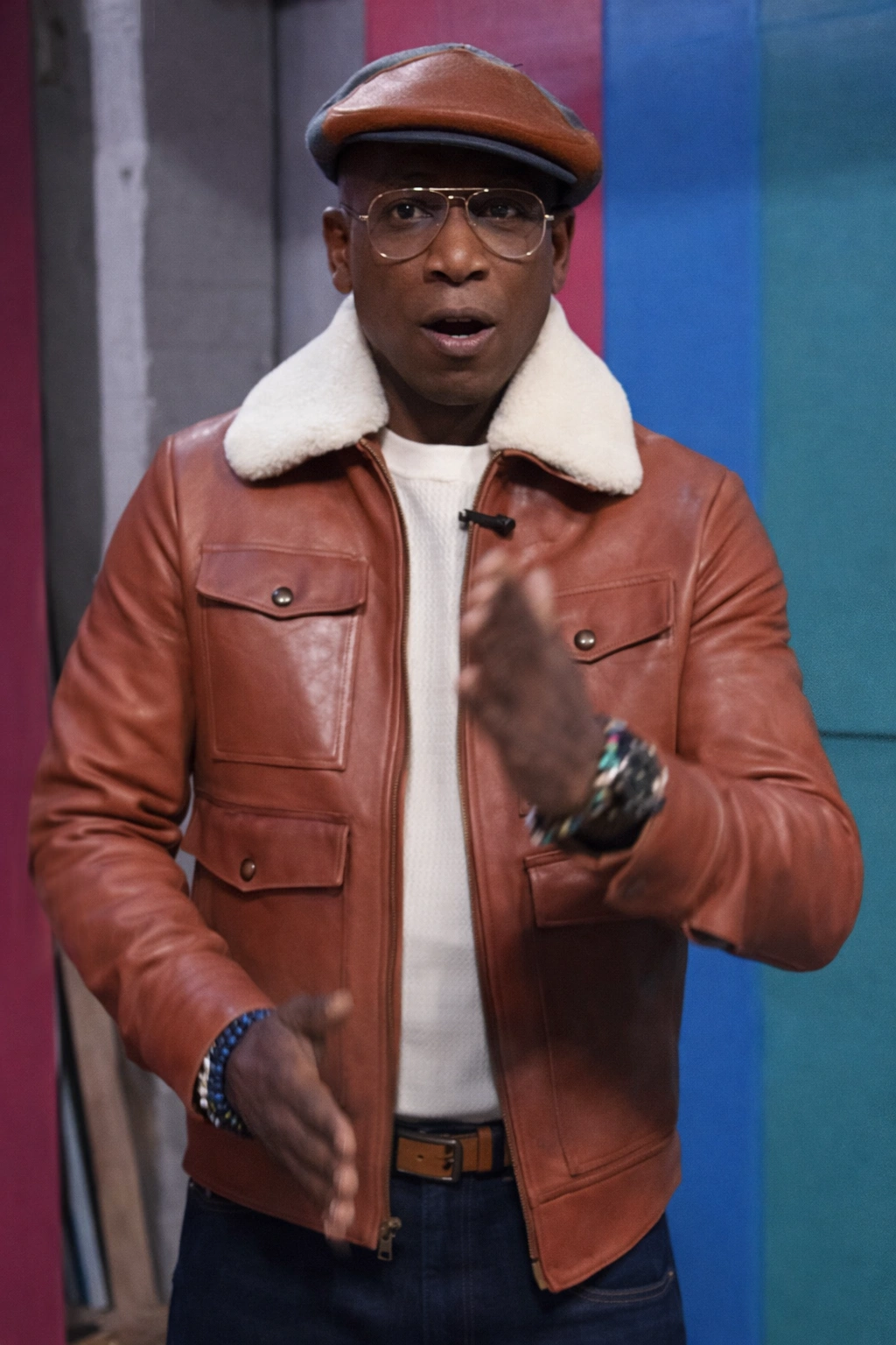 Guy Torry Sherri Brown Leather Jacket