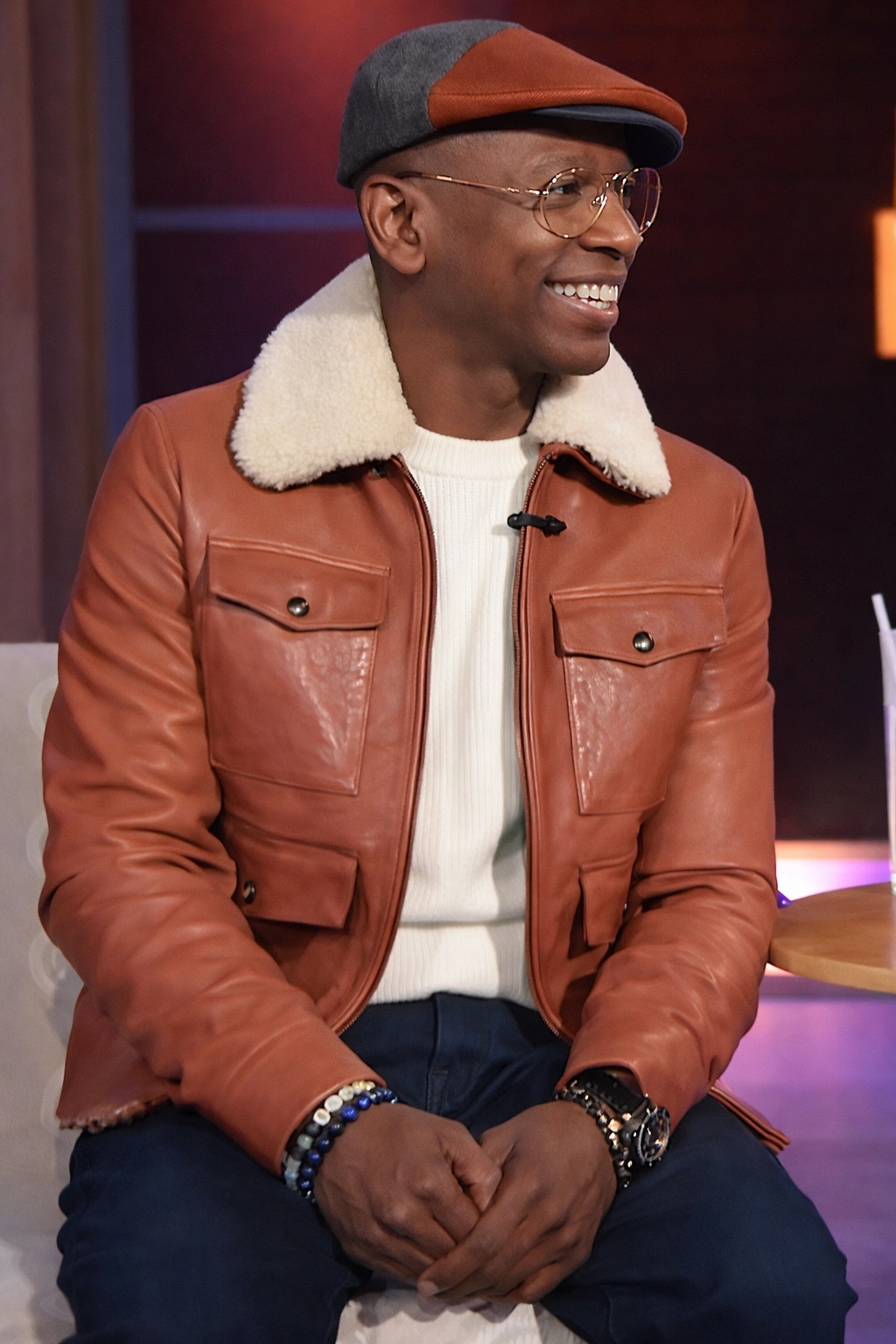 Guy Torry Sherri Brown Leather Jacket