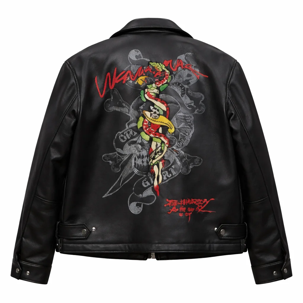 Holly Ramsay Being Gordon Ramsay S01 Leather Jacket