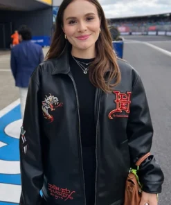 Holly Ramsay Being Gordon Ramsay S01 Leather Jacket