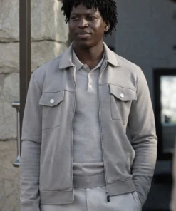 Industry S04 Kwabena Bannerman Grey Jacket