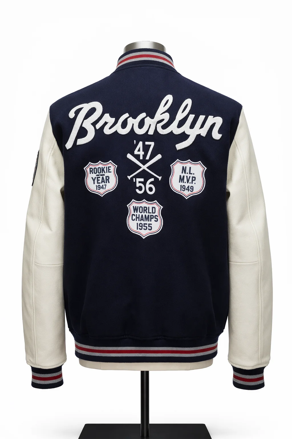 J. Robinson Brooklyn Blue Varsity Jacket
