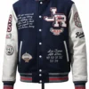 J. Robinson Brooklyn Blue Varsity Jacket