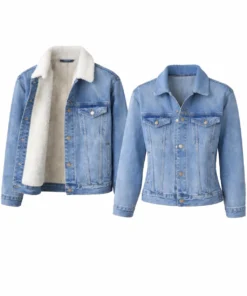 Jackson White and Grace Van Denim Suit