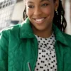 Jessica Williams Shrinking S03 Green Jacket