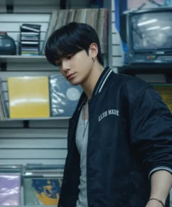 Jungkook x Calvin Klein Varsity Jacket