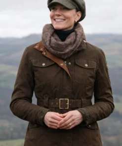 Kate Middleton 2026 Brown Cotton Jacket