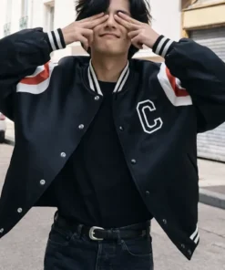 Kim Tae-Hyung Celine Varsity Jacket