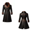 Leather Victorian Gothic Tailcoat Suit – Steampunk Long Coat