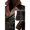 Leather Victorian Gothic Tailcoat Suit – Steampunk Long Coat