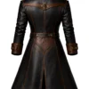 Leather Victorian Gothic Tailcoat Suit – Steampunk Long Coat