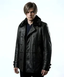 Leon S Kennedy Leather Jacket Resident Evil Cosplay Jacket