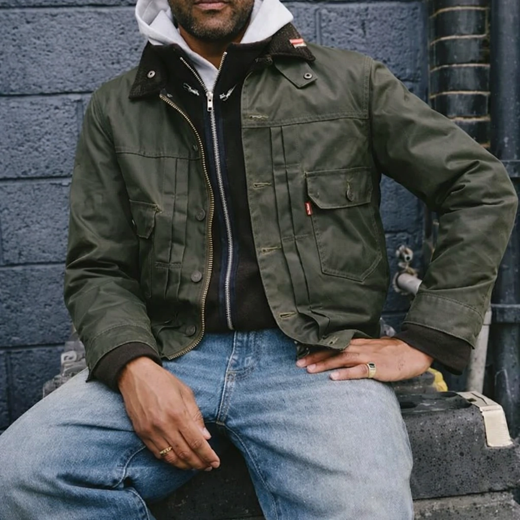 Levi’s x Barbour Trucker Jacket