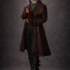 Maddox Hatter Descendants Wicked Wonderland Leather Coat