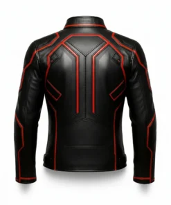 Men's Tron Ares Inspired Leather Jacket – Cyberpunk Jacket