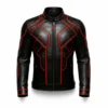 Men's Tron Ares Inspired Leather Jacket – Cyberpunk Jacket