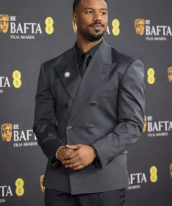 Michael B. Jordan Charcoal Blazer Bafta 2026