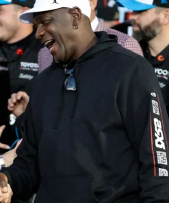 Michael Jordan Daytona 500 Black Hoodie