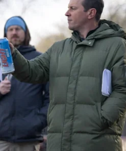 Michael Mosley Signing Tony Raymond Puffer Coat