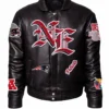 New England Patriots 2026 Black Leather Jacket