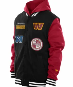 New Era Washington Commanders Hooded Jacket