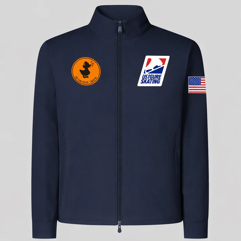 Olympic U.S. Figure Skating Navy Jacket