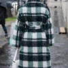 PFW 2026 Kelly Rutherford Wrap Coat