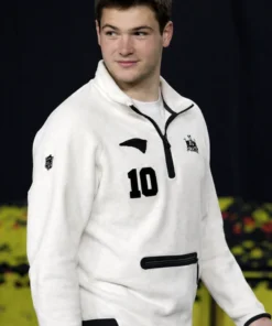 Patriots Drake Maye Super Bowl LX Tech Fleece Jacket