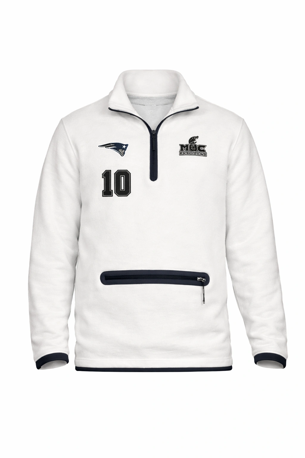 Patriots Drake Maye Super Bowl LX Tech Fleece Jacket