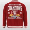 Peach Bowl Championship Indiana Hoosiers Red Varsity Jacket