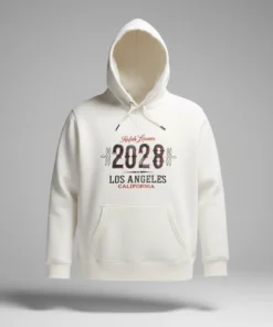 Polo Ralph Lauren LA28 Summer Olympics White Hoodie