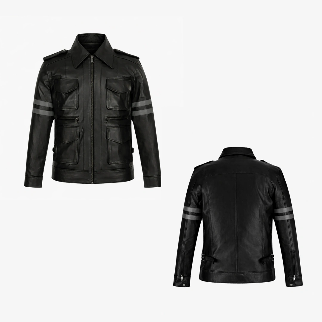 Resident Evil Leon Kennedy Leather Jacket