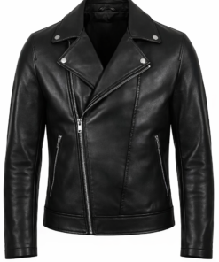 Rhea Ripley WWE Black Leather Jacket